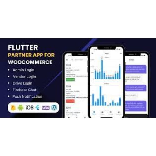 Flutter app for WooCommerce admin vendors and delivery boys Nulled