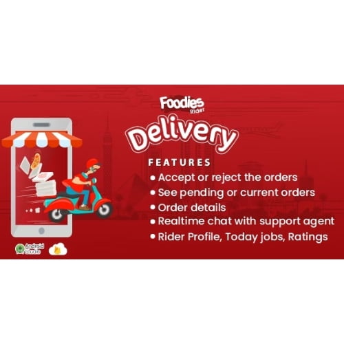 Foodies Android Delivery Boy Mobile App Free Download 1
