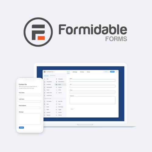 Formidable Forms Pro WordPress Form Builder Plugin