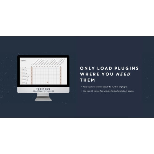 Freesoul Deactivate Plugins PRO