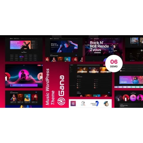 Gana – Music and Event WordPress Theme