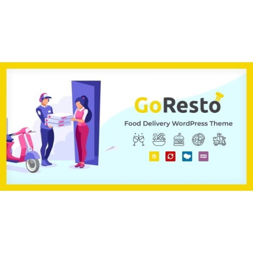 GoResto – Restaurant Food Delivery WordPress Theme