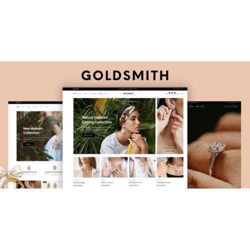 GoldSmith – Jewelry Store WooCommerce Elementor Theme
