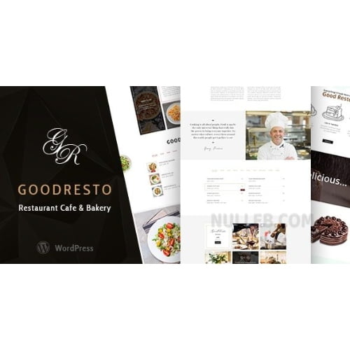 GoodResto Restaurant WordPress Theme Woocommerce