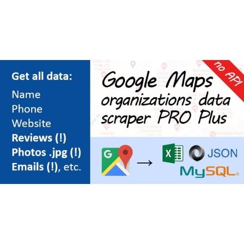 Google Maps Data Scraper PRO plus Free Download