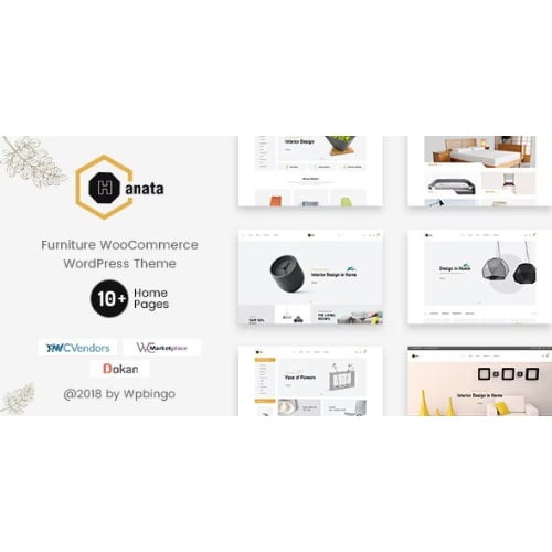 Hanata Marketplace WooCommerce Furniture Theme