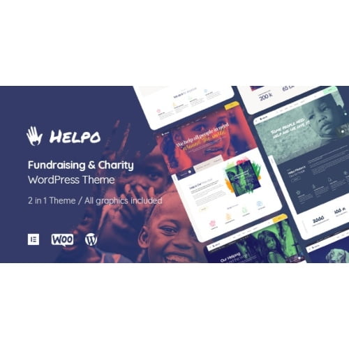 Helpo Charity Nonprofit WordPress Theme