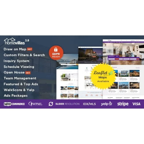 Home Villas Real Estate WordPress Theme