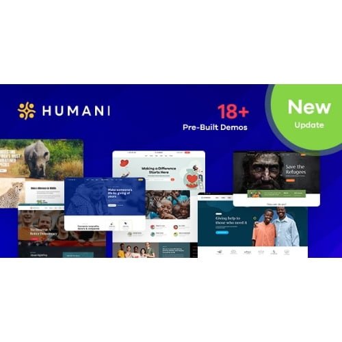 Humani – Nonprofit & Charity WordPress Theme