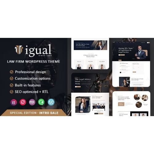 Igual Law Firm WordPress Theme