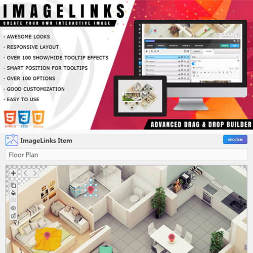 ImageLinks Interactive Image Builder for WordPress