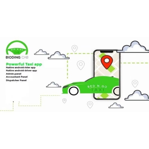InDrive Bidding Clone Complete Taxi App with Admin Panel