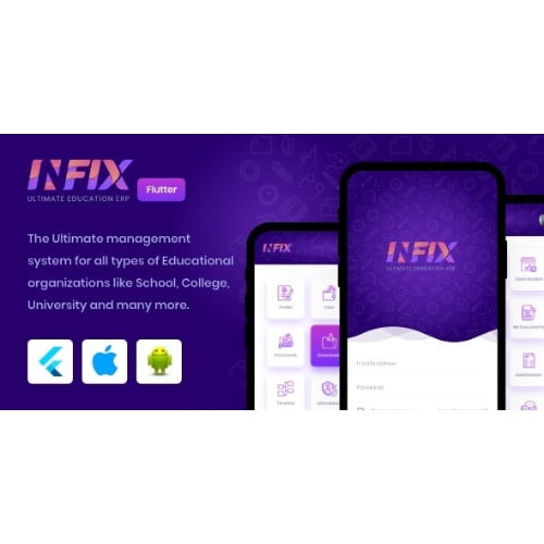 InfixEdu Open Source Flutter for Android iOS Nulled