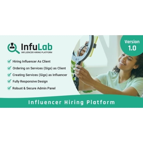 InfuLab Influeloiiuuncer Hiring Platform Nulled