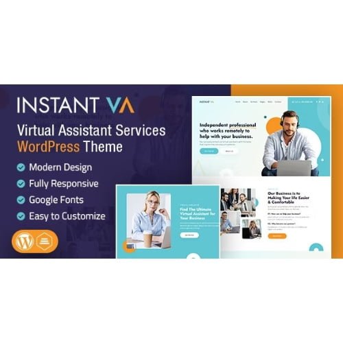 Instant VA | Virtual Assistant WordPress Theme