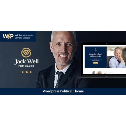 Jack Well Elections Campaign Political WordPress Theme
