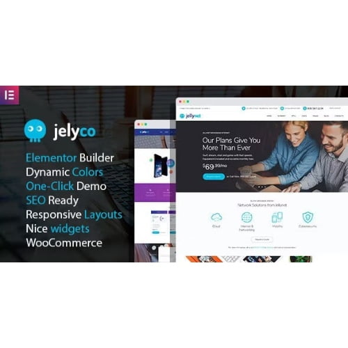 JelyCo ISP Telecom WordPress Theme