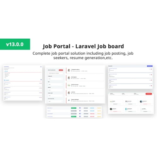 Job Portal Laravel Job Board Job Portal System PHP Job System Nulled 1
