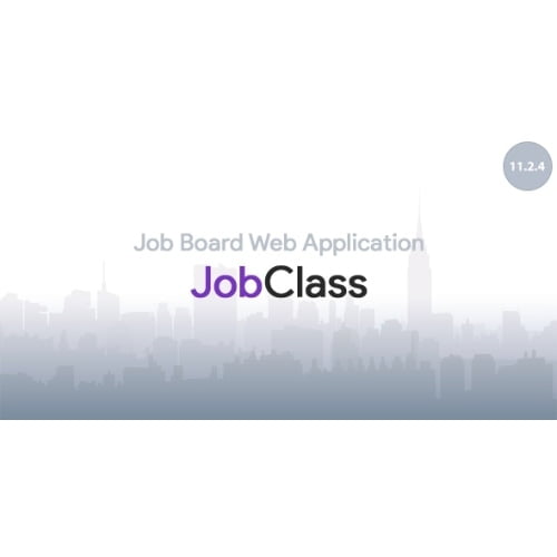 JobClass Job Board Web Application System Nulled