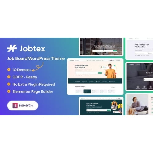 Jobtex – Job Board WordPress Theme 1