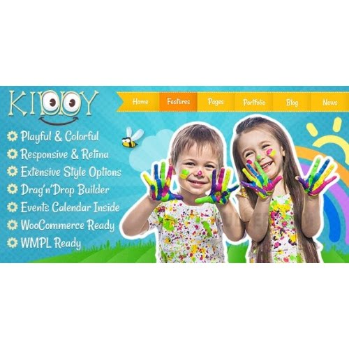 Kiddy Children WordPress theme