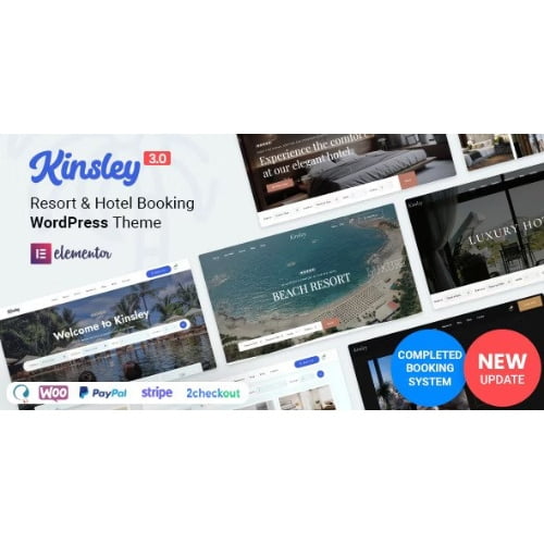 Kinsley – Hotel Booking Theme