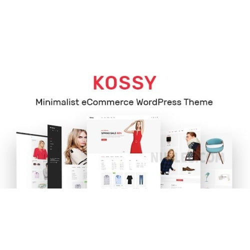 Kossy Minimalist eCommerce WordPress Theme