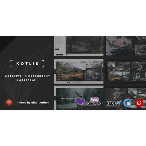 Kotlis Photography Portfolio WordPress Theme