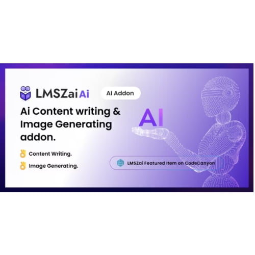 LMSzai AI Ai Content writing Image Generating addon Free Download 1