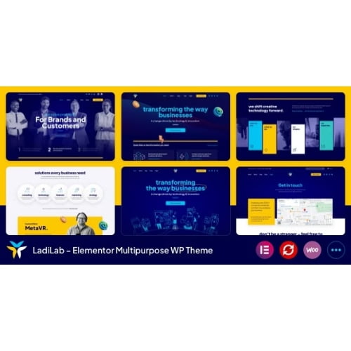 LadiLab – Elementor Multipurpose WordPress Theme