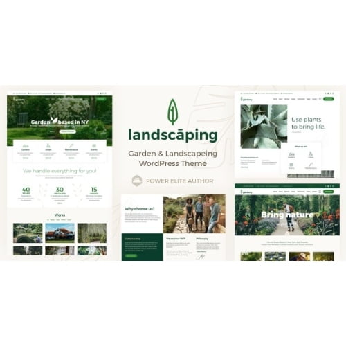 Landscaping Garden Landscaper WordPress Theme Nulled 1