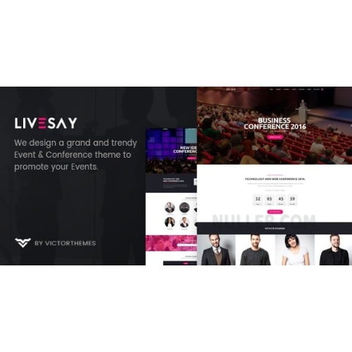 Livesay Event Conference WordPress Theme