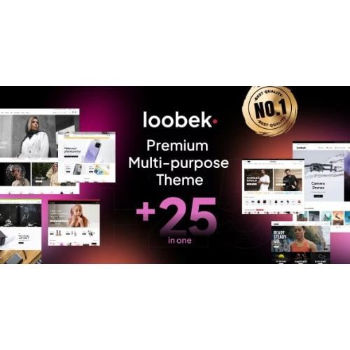 Loobek Elementor Multipurpose WooCommerce Theme