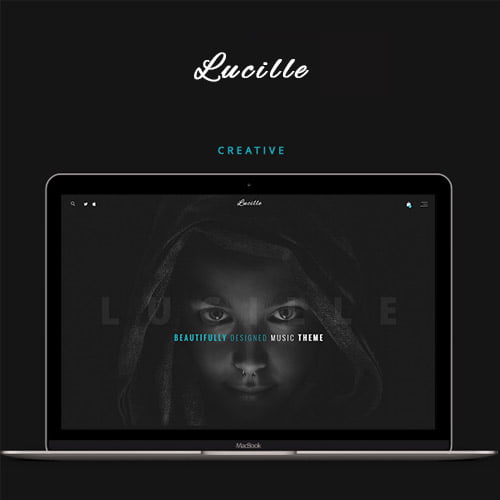 Lucille Music WordPress Theme