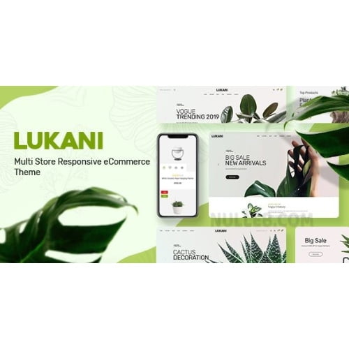 Lukani – Plant Store Theme for WooCommerce WordPress