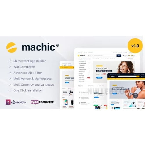 Machic Electronics Store WooCommerce Theme