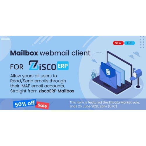 Mailbox e mail client for ZiscoERP v1.0.1