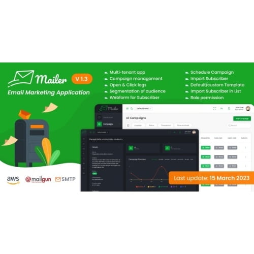 Mailer Email Marketing Application Nulled