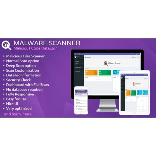 Malware Scanner Malicious Code Detector Script Nulled