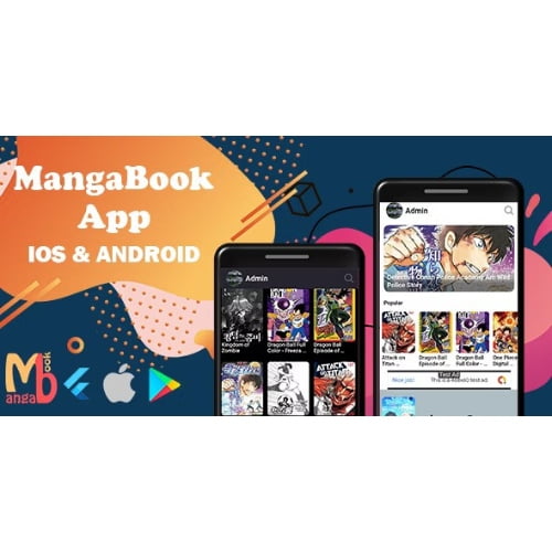 MangaBook Flutter Manga App with Admin Panel