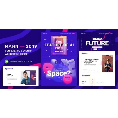 Mann – Conference WordPress Theme