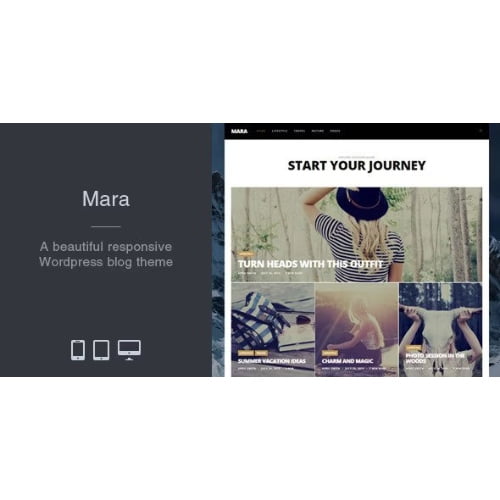 Mara Beautiful Photo WordPress Blog Theme