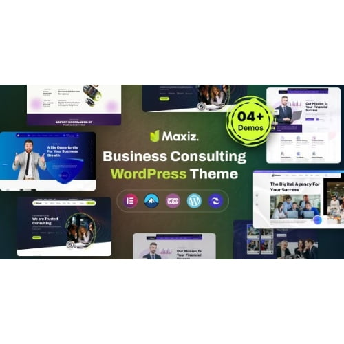 Maxiz Business Consulting WordPress Theme