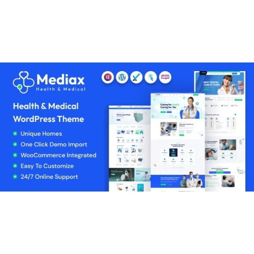 Mediax Health Medical WordPress Theme