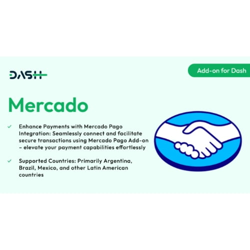 Mercado Pago – Dash SaaS Add on Free Download