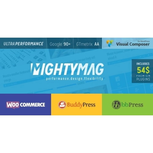 MightyMag – Magazine, Shop, Community WP Theme
