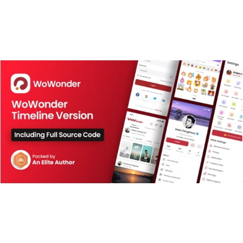 Mobile Native Social Timeline Applications For WoWonder Social PHP Script Free Download 2