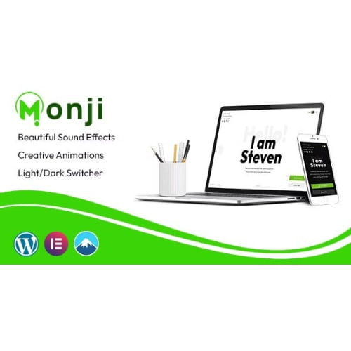Monji – Personal Portfolio WordPress Theme