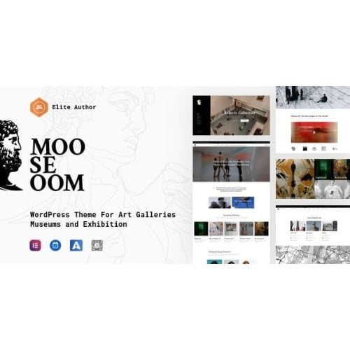 Mooseoom Nulled Art Gallery Museum Exhibition WordPress Free Download