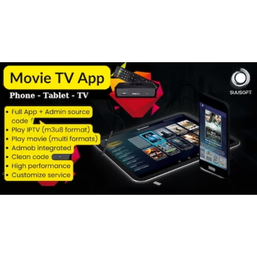 Movie TV Android for phone tablet tv box Nulled Free Download